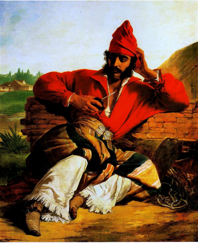 Monvoisin, Raymond - Soldado de la guardia de Rosas -1842