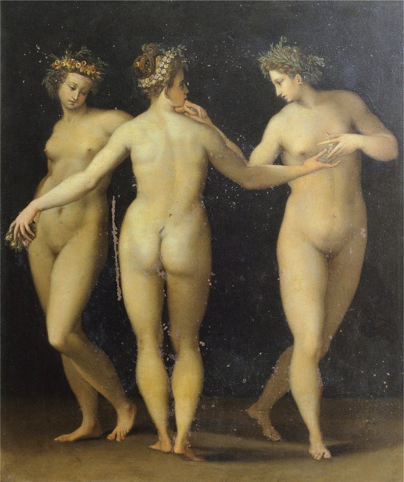 The Three Graces by Francesco Morandini