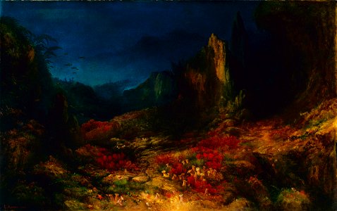Moran, Edward - The Valley in the Sea - Google Art Project