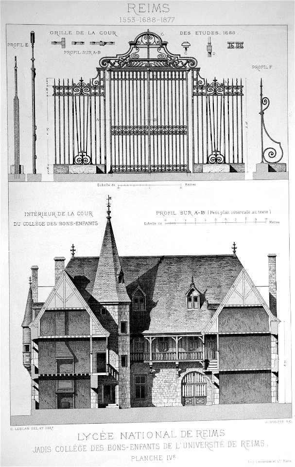 Monuments historiques de Reims Collegium 89205