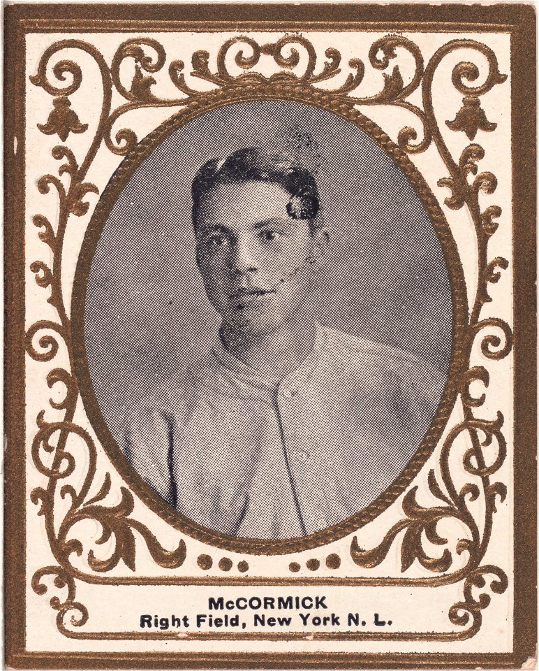Moose McCormick, New York Giants, baseball card portrait LCCN2007683746