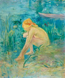 Morisot - Baigneuse, 1891