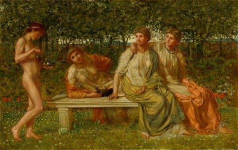 Albert Moore - The marble seat