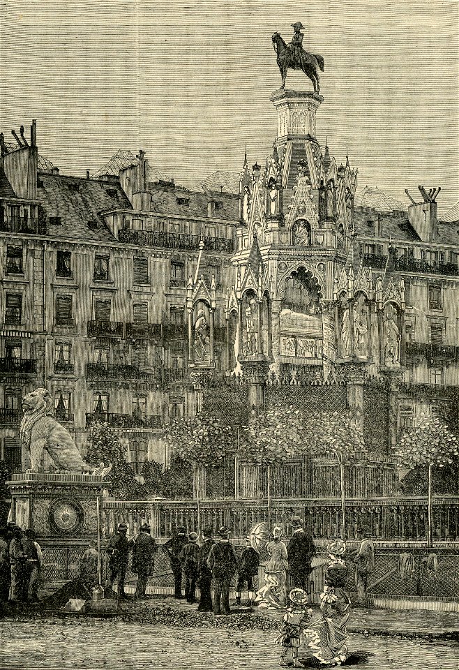 Monumento innalzato a Ginevra sulla piazza delle Alpi, alla memoria del Duca di Brunswick