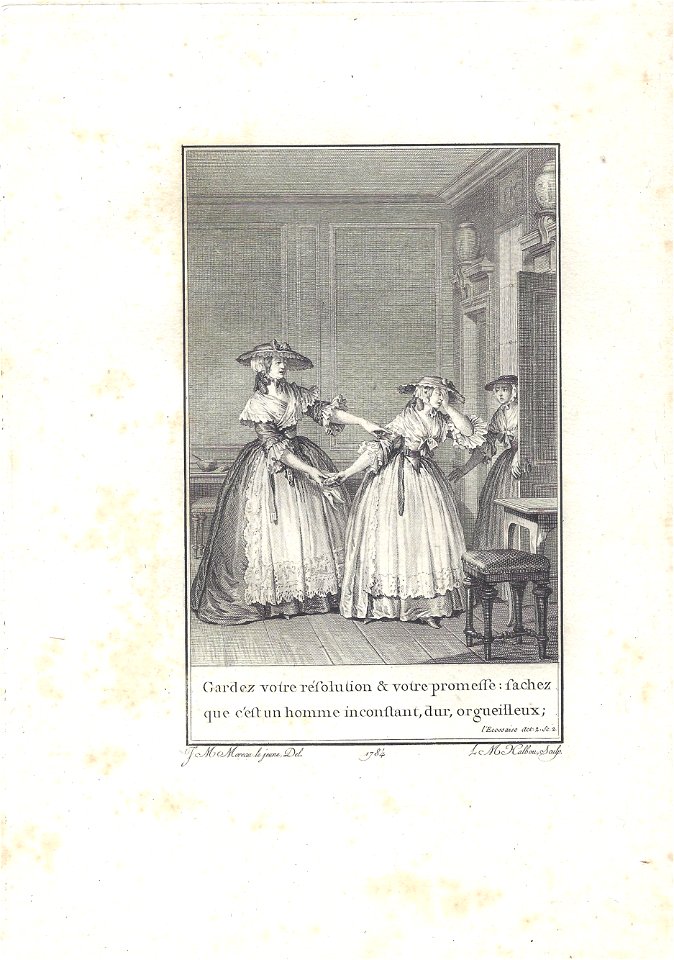 Moreau Voltaire L'Ecossaise