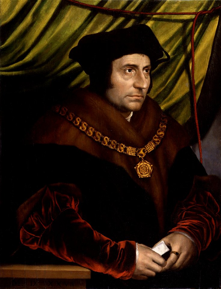 Sir Thomas More by Hans Holbein the Younger