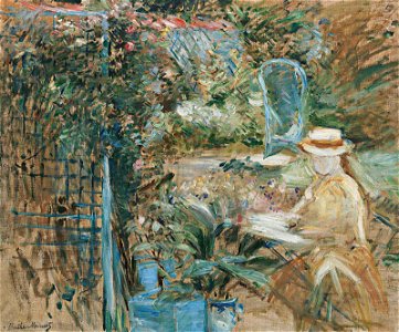 Morisot - Fillette dans le jardin, 1887