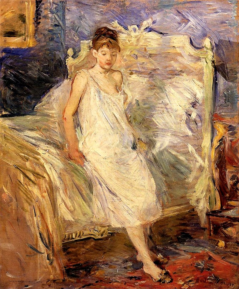 Morisot - getting-up-1886