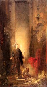 Moreau - Saint Margaret, 1873. Free illustration for personal and commercial use.