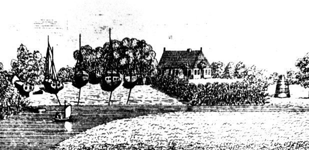 Moorrege Fincks Schiffswerft 1850
