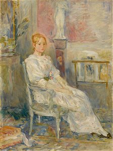 Morisot - ALICE GAMBY DANS LE SALON, 1890