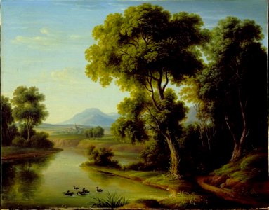 Morgenlandschaft - Emilie Reinbeck