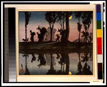 Moonlight on the Viga Canal) - HH (monogram) LCCN00651467