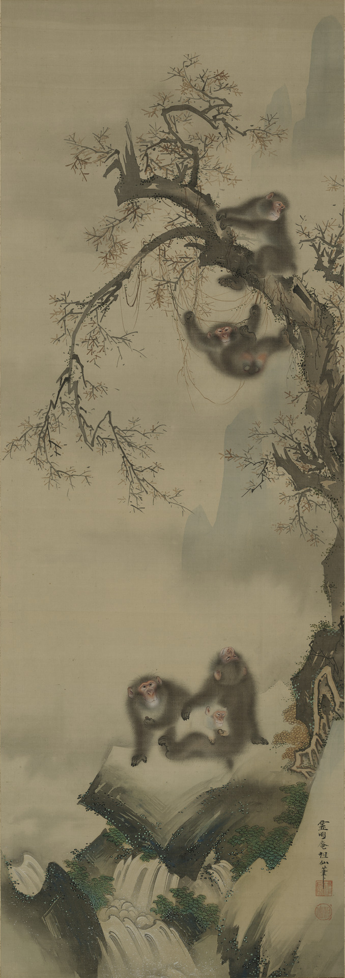Mori Sosen - Monkey - 1952.40.13 - Yale University Art Gallery