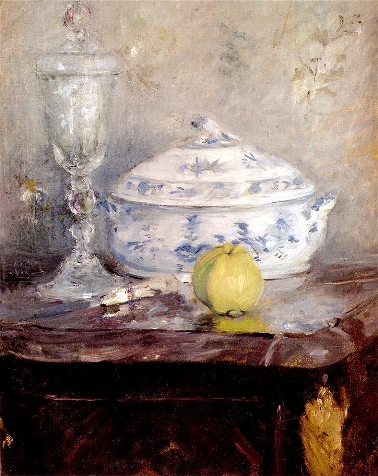 Morisot - tureen-and-apple
