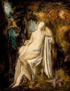 Galatea by Gustave Moreau. Free illustration for personal and commercial use.