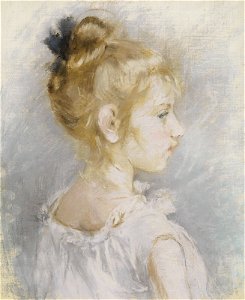 Morisot - Portrait de Blanche Pontillon, 1877