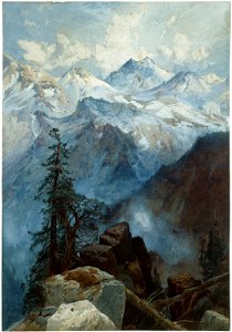 Summit of the Sierras by Thomas Moran