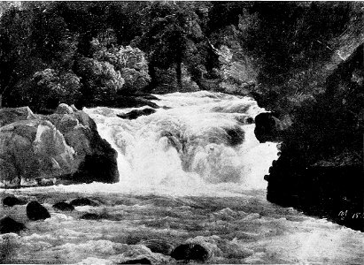 Chr. Morgenstern - Wasserfall in Oberbayern (1830)