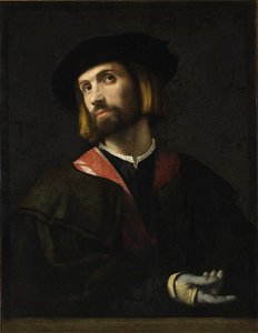 Moretto da Brescia - Portrait of a Man, ca. 1520–1521, 90
