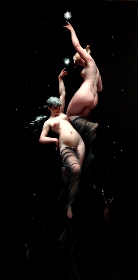 Moonlit Beauties by Luis Ricardo Falero