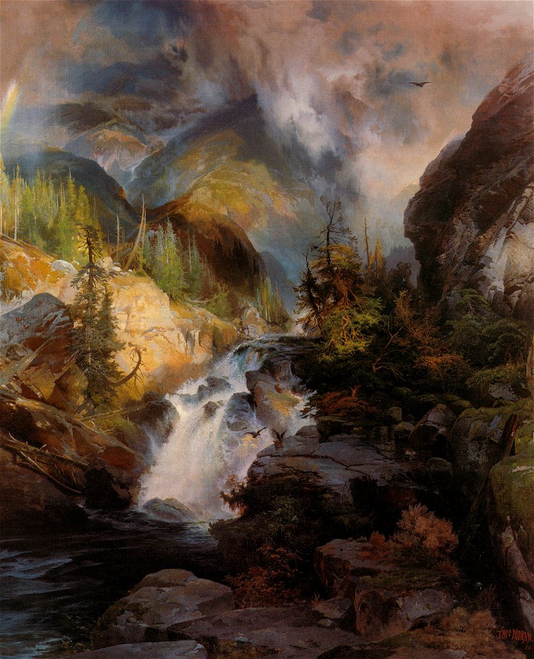 Moran Thomas Children of the Mountain