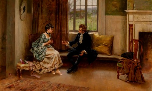 The Courtship by John Leon Moran