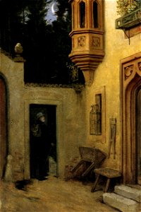 Moritz von Schwind - Farewell at Dawn - WGA21073