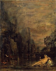 Water Fairy (Fée des eaux) by Gustave Moreau. Free illustration for personal and commercial use.