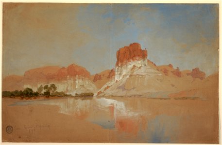 Drawing, Green River, Wyoming Territory, 1879 (CH 18189673)