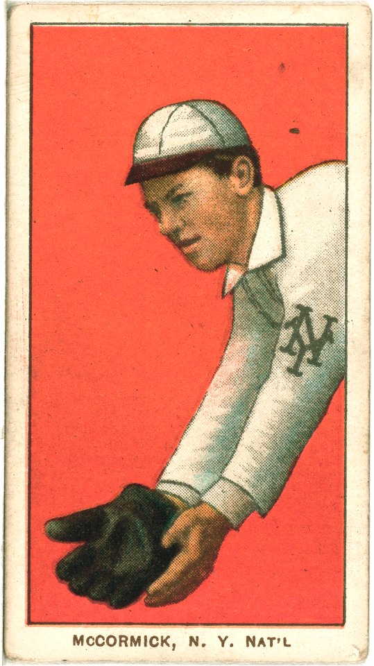 Moose McCormick, New York Giants, baseball card portrait LCCN2008676495