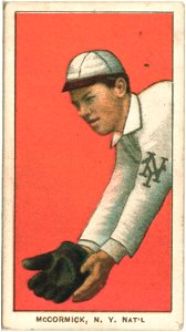 Moose McCormick, New York Giants, baseball card portrait LCCN2008676495
