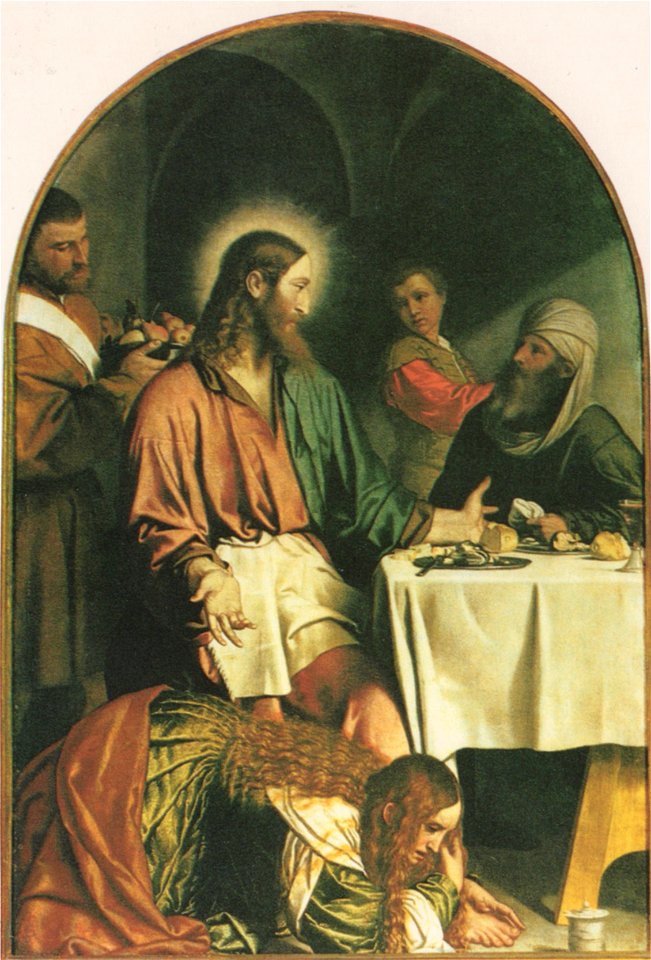 Cena in casa di Simone il fariseo (1550)
