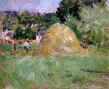 Morisot - haystacks-at-bougival-1883