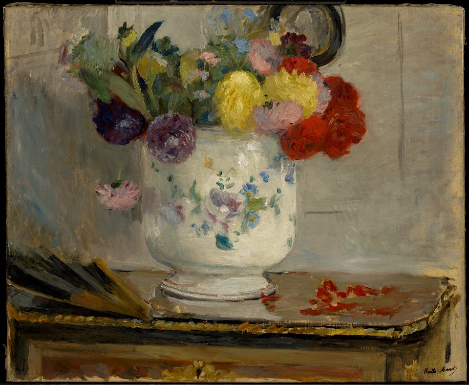 Morisot - Dahlias, 1876