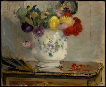Morisot - Dahlias, 1876