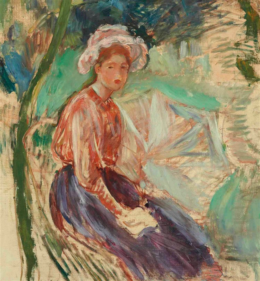 Morisot - Jeune fille à l'ombrelle, 1893