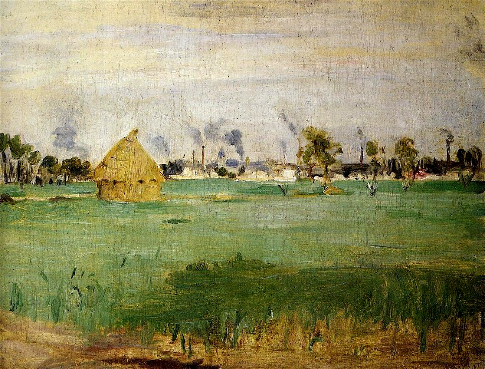 Morisot - landscape-at-gennevilliers