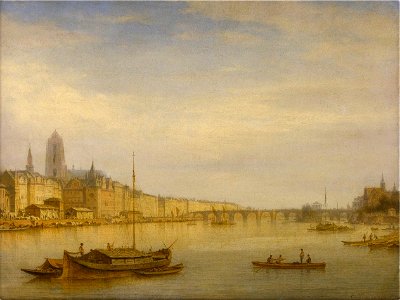 Carl Morgenstern - Frankfurt am Main, Ansicht von Westen aus (1873)