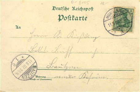 Moritzburg, Sachsen - Jagdschloss; Kgl. Hofgarten; Fasanenpalais (2) (back) (Zeno Ansichtskarten)