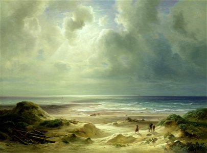 Christian Ernst Bernhard Morgenstern - Dünen auf Helgoland (1854)