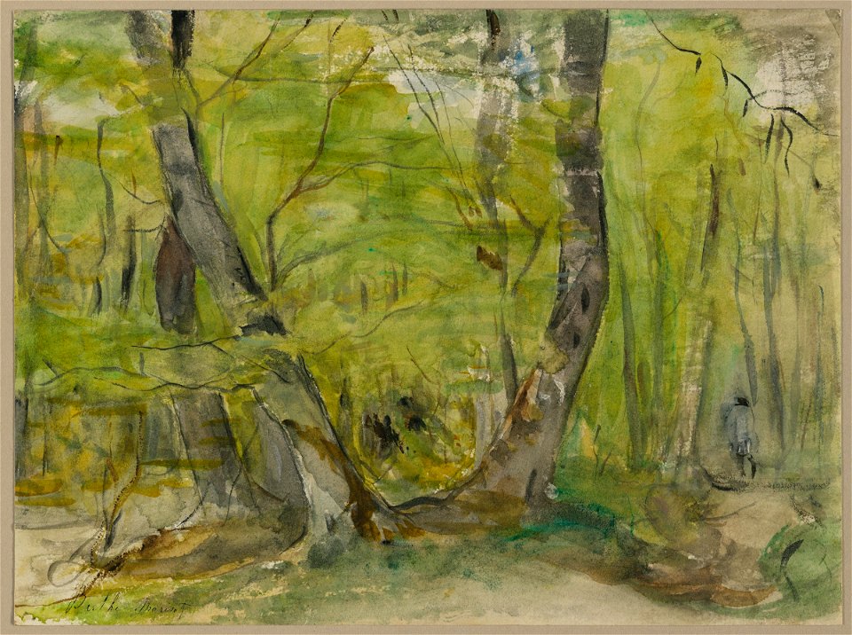 Morisot - Wooded Landscape, 1993.59