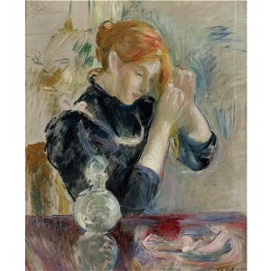 Morisot - DEVANT LA TOILETTE