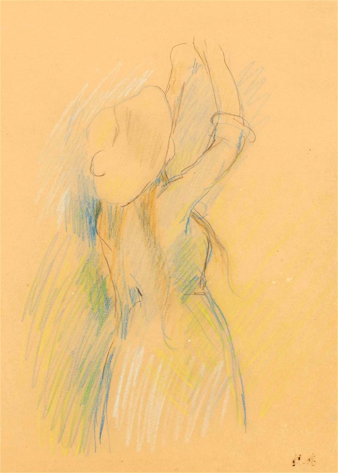 Morisot - Étude pour Le cerisier, 1891