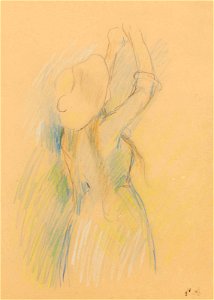 Morisot - Étude pour Le cerisier, 1891