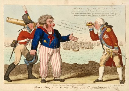More Ships or Good News from Copenhagen!! (caricature) RMG PW3997