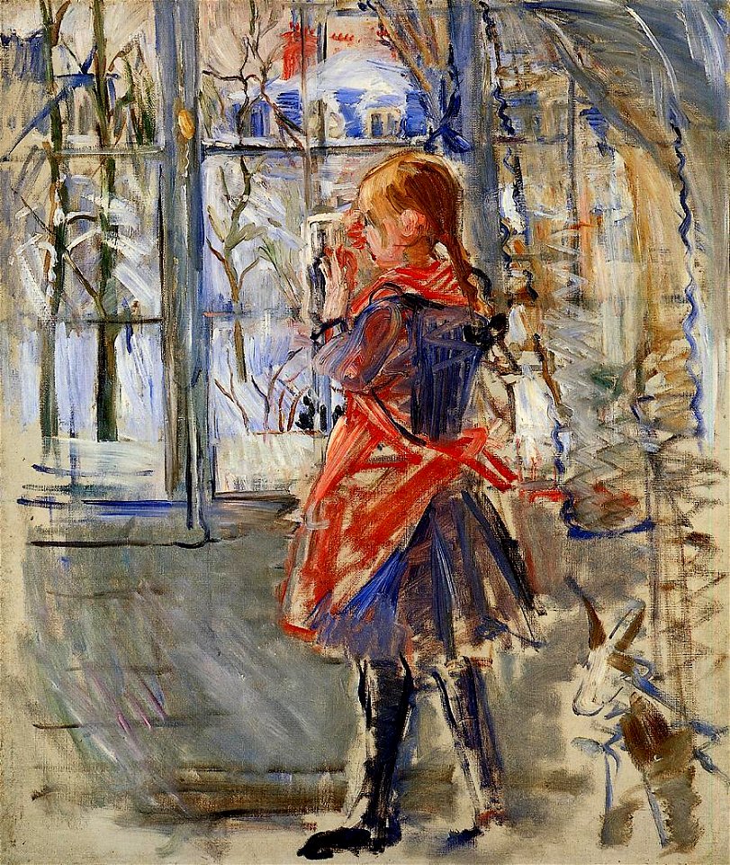 Morisot - child-with-a-red-apron