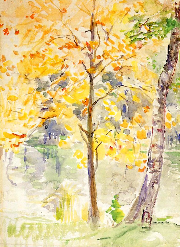 Morisot - fall-colors-in-the-bois-de-boulogne