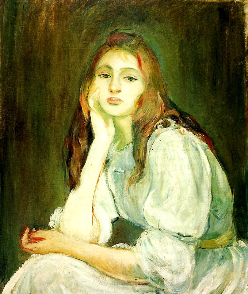 Morisot - julie-daydreaming