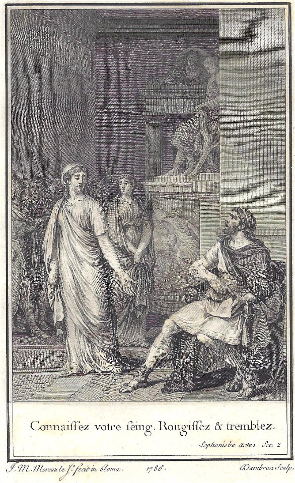Moreau Voltaire Sophonisbe